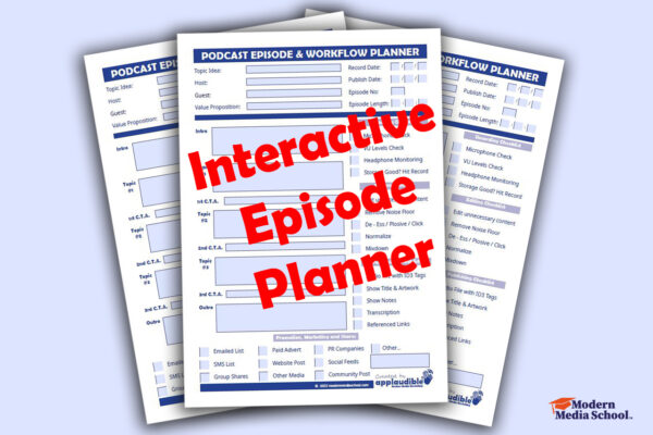 Episode Planner Product Image